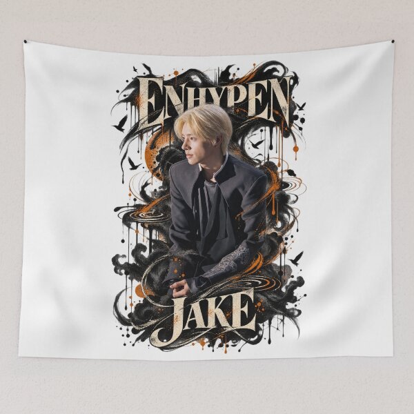 Item preview, Jake ENHYPEN Vintage Gothic Ember Fantasy Poster designed and sold by Valeree Store.
