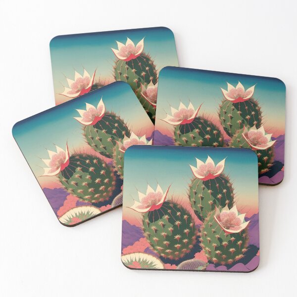 Item preview, Desert Blooms – Flowering Cactus Beauty designed and sold by tambanow.