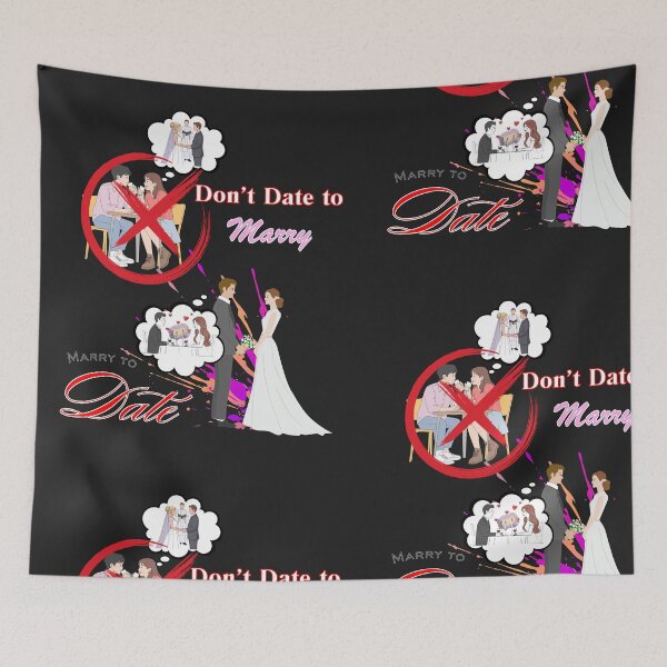 Item preview, Don't Date to Marry Marry to Date Funny Relationship Pun designed and sold by THMKagutsuchi.