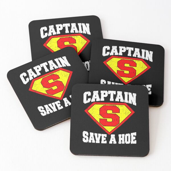 Item preview, Inappropriate Funny Captain Save A Hoe Sarcastic Meme designed and sold by Pider-Vampire.