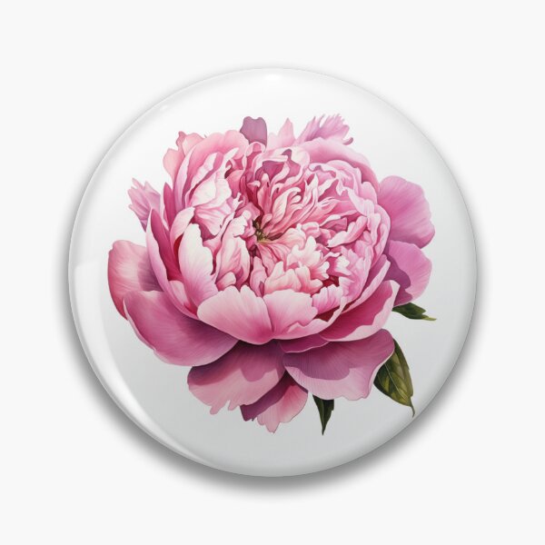 Item preview, Pink Peony | Elegant Floral Aesthetic Art designed and sold by Mandayartstudio.