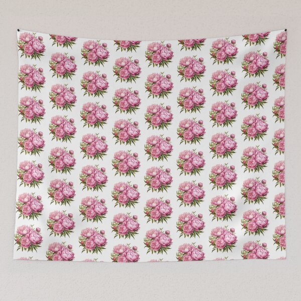 Item preview, Pink Peony | Elegant Floral Aesthetic Art designed and sold by Mandayartstudio.