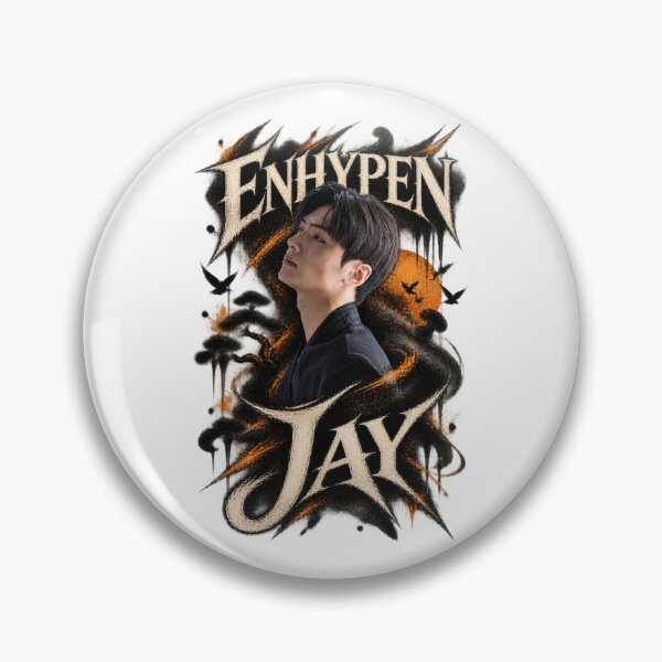 Item preview, Jay ENHYPEN Black Flame Gothic Fantasy Artwork designed and sold by Valeree Store.