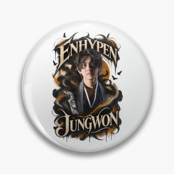 Item preview, Jungwon ENHYPEN Fiery Ember Gothic Fantasy Artwork designed and sold by Valeree Store.