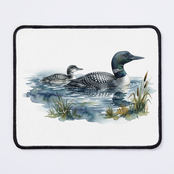 Item preview, Loon And Chick Lake designed and sold by Tiffany Roy.