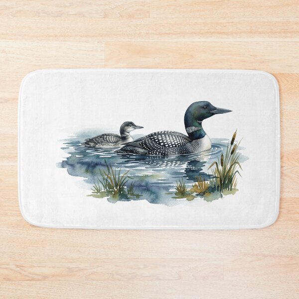 Item preview, Loon And Chick Lake designed and sold by Tiffany Roy.