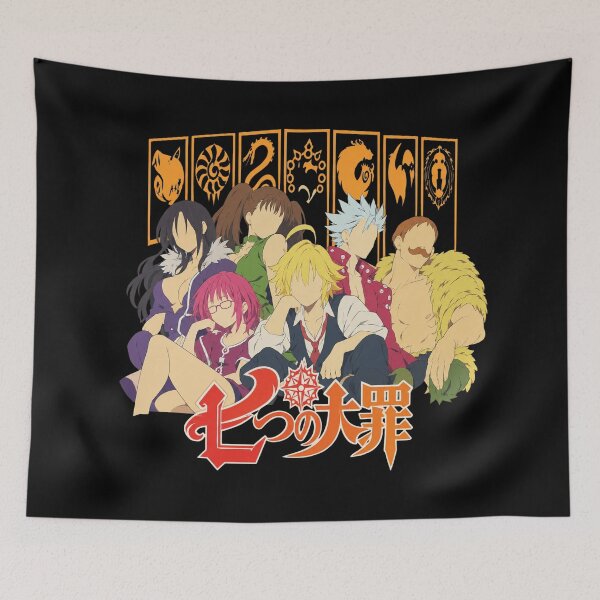 Item preview, Seven Deadly Sins Cast designed and sold by DoanMai.