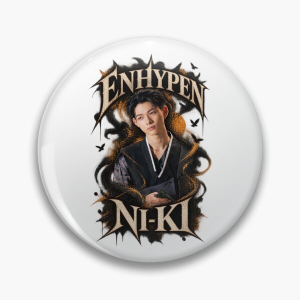 Item preview, ENHYPEN Ni-Ki Fiery Orange Smoke Dark Poster designed and sold by Valeree Store.