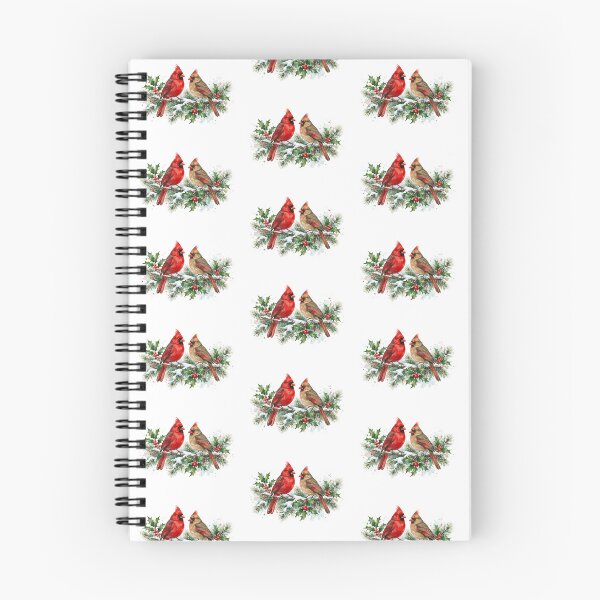 Item preview, Cardinal Pair Holly Branch designed and sold by Tiffany Roy.