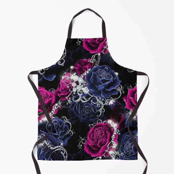 Item preview, Dark Gothic Crimson Rose Seamless Pattern 03 designed and sold by The Design Asset Station.
