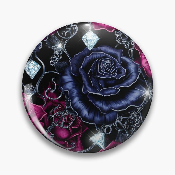 Item preview, Gothic Floral Dark Aesthetic Rose Pattern 04 designed and sold by The Design Asset Station.
