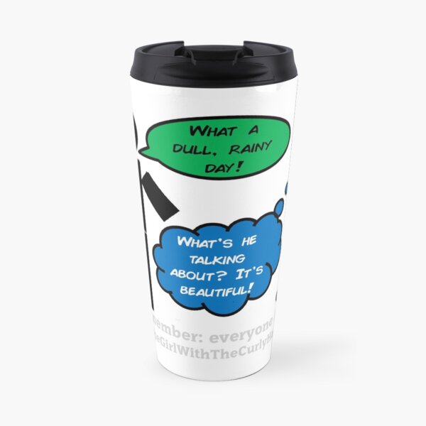 How do you see the world? Travel Mug
