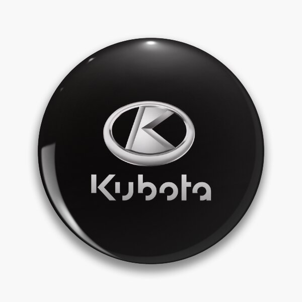 Item preview, Kubota Logo Metallic K Gray designed and sold by Sadeetfel.