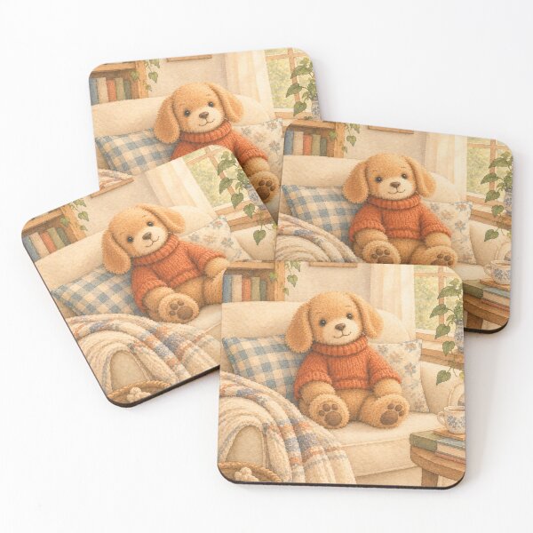 Item preview, Cozy Puppy on the Couch designed and sold by BlueBerry45.