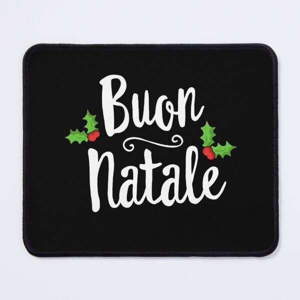 Item preview, Buon Natale Italian Christmas Greeting with Holly designed and sold by Sardine-Food.