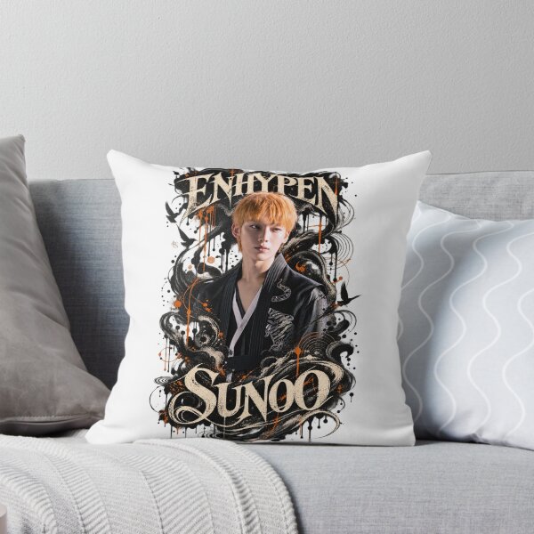 Item preview, Sunoo ENHYPEN Vintage Gothic Ember Poster Art designed and sold by Valeree Store.