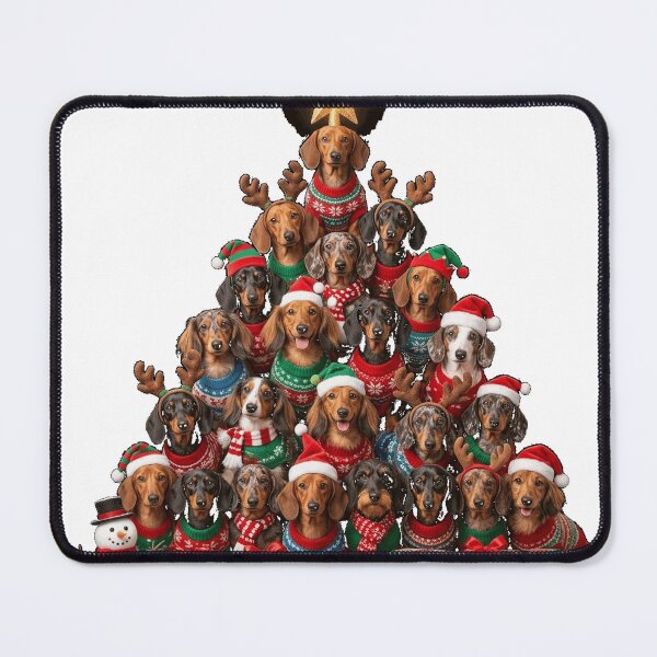 Item preview, Christmas Tree Xmas Lights Dachshund Classic T-Shirt designed and sold by shop-insider.