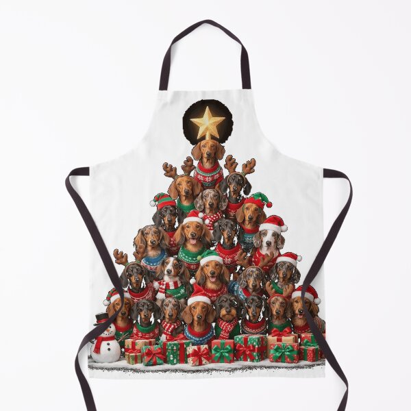 Item preview, Christmas Tree Xmas Lights Dachshund Classic T-Shirt designed and sold by shop-insider.