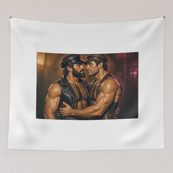 Item preview, Vintage 1970's Folsom Nights - Gay Leather San Francisco Tom of Finland Tribute designed and sold by ItsAKinkThing.