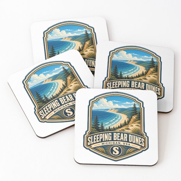 Item preview, Sleeping Bear Dunes Michigan USA National Lakeshore Travel Souvenir designed and sold by JasonStars123.