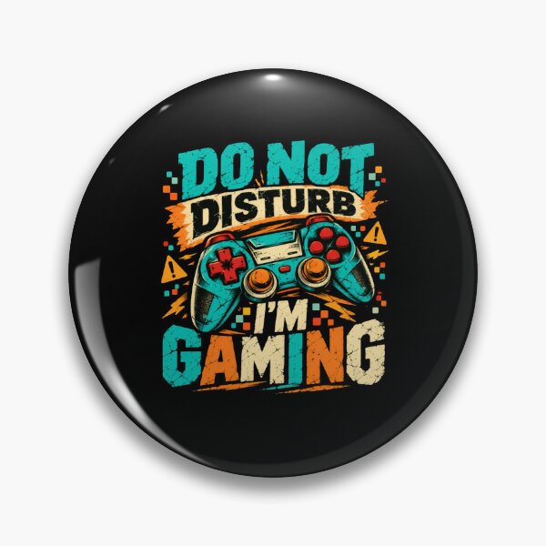Item preview, Do Not Disturb I'm Gaming Gamer Video Game Player designed and sold by SkeletonsDanger.
