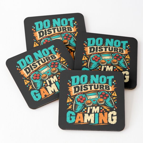 Item preview, Do Not Disturb I'm Gaming Gamer Video Game Player designed and sold by SkeletonsDanger.