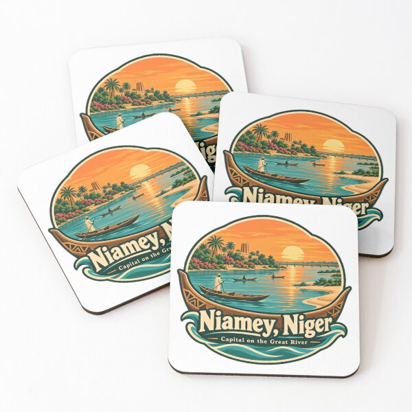 Item preview, Niamey, Niger Capital On The Great River African Travel Vacation Souvenir designed and sold by Simsimah26Parks.