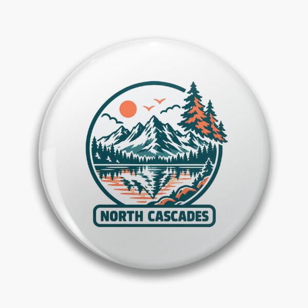 Item preview, North Cascades National Park Hiking Outdoors Adventure Travel designed and sold by ManilStuck237.