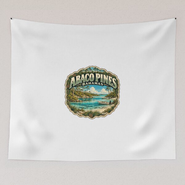 Item preview, Abaco Pines Bahamas Tropical Island Travel designed and sold by JonesFlora2025.