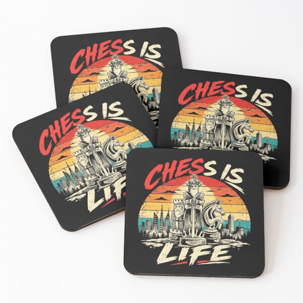Item preview, Chess Is Life Chess Player Strategy Game Enthusiast designed and sold by SkeletonsDanger.