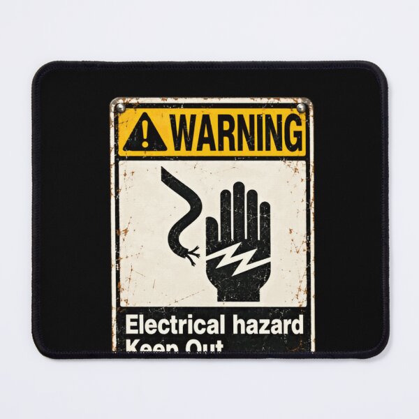 Item preview, Warning Electrical Hazard Keep Out Island Energy (707) 562-5000 Electrician Safety Worker designed and sold by HumansStuck12.