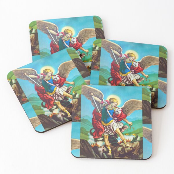 Item preview, St Michael in Action! designed and sold by LockedUp.