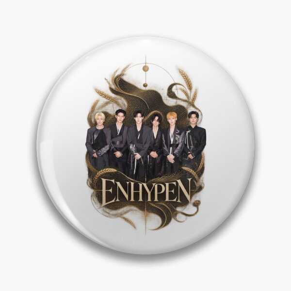 Item preview,  ENHYPEN Group Golden Filigree Royal Fantasy Poster designed and sold by Valeree Store.