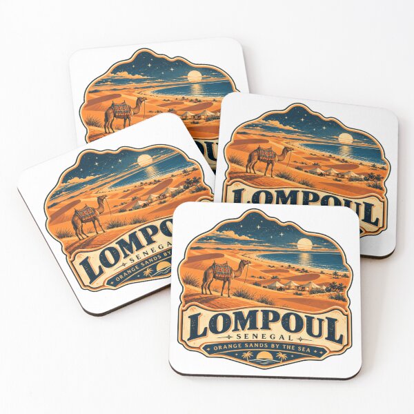 Item preview, Lompoul Senegal Orange Sands By The Sea African Travel Vacation Destination designed and sold by Simsimah26Parks.