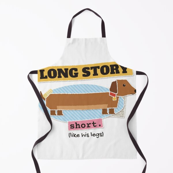 Item preview, Long Story Short Dachshund Collage designed and sold by somebasic.