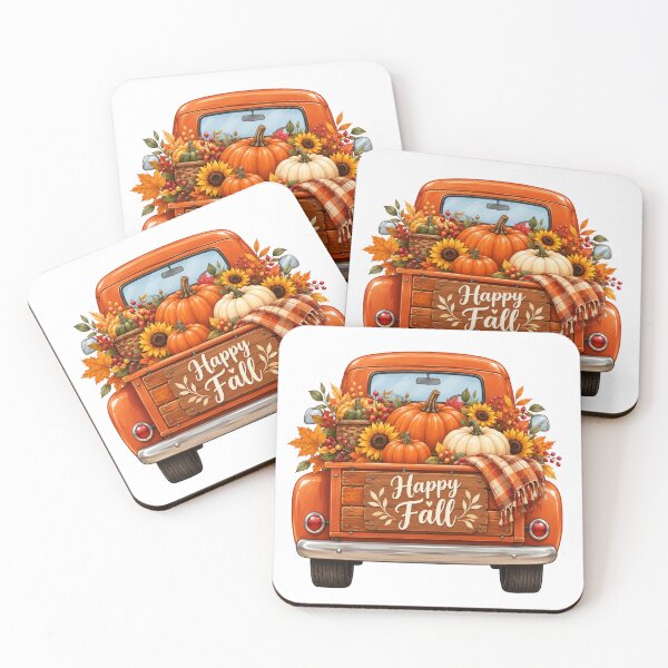 Item preview, Vintage Pumpkin Truck T-Shirt Fall Farmhouse Autumn Harvest Sunflower designed and sold by Edy Arte.