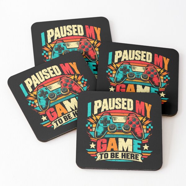 Item preview, I Paused My Game To Be Here Gamer Video Game Controller Player designed and sold by SkeletonsDanger.
