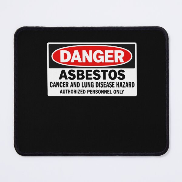 Item preview, Danger Asbestos Cancer And Lung Disease Hazard Authorized Personnel Only Industrial Safety Warning designed and sold by HumansStuck12.