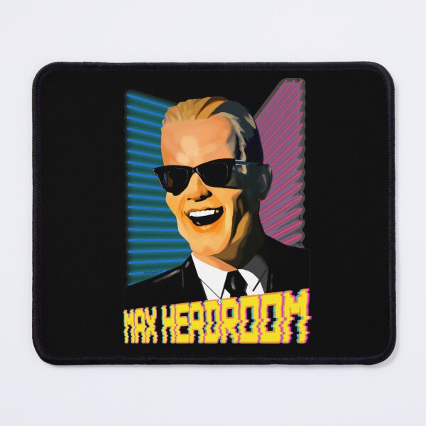 Item preview, Max Headroom Retro Eighties Cyberpunk Pop Art Design designed and sold by RubenGonzalez1.