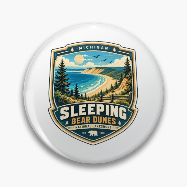 Item preview, Michigan Sleeping Bear Dunes National Lakeshore Est. 1970 Travel Vacation Souvenir designed and sold by JasonStars123.