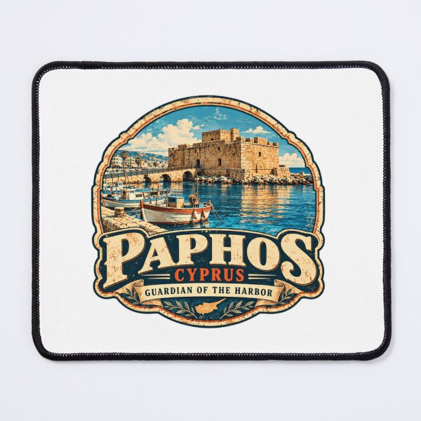 Item preview, Paphos Cyprus Guardian Of The Harbor Travel Vacation Souvenir Destination designed and sold by Simsimah26Parks.