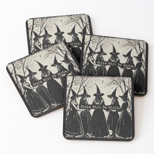 Item preview, Girls Will Be Girls Witch, Gothic Feminist designed and sold by lcnsdjstrtry.