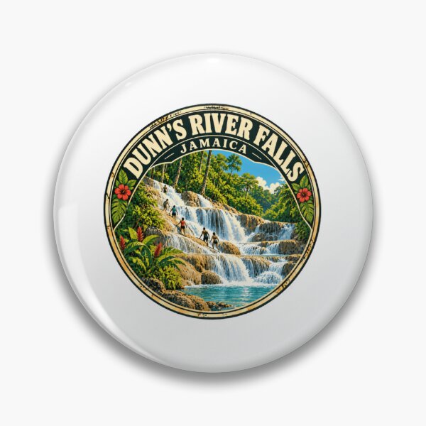 Item preview, Dunn's River Falls Jamaica Caribbean Vacation Traveler designed and sold by JonesFlora2025.