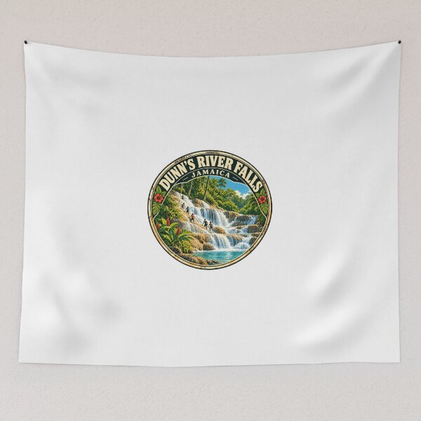 Item preview, Dunn's River Falls Jamaica Caribbean Vacation Traveler designed and sold by JonesFlora2025.