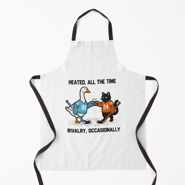 Item preview, Heated Rivalry Goose Cat Hockey Fist Bump designed and sold by OKAYDA.