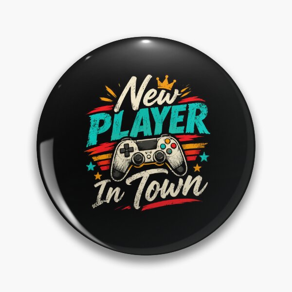 Item preview, New Player In Town Gaming Enthusiast Gamer Video Game Player designed and sold by SkeletonsDanger.