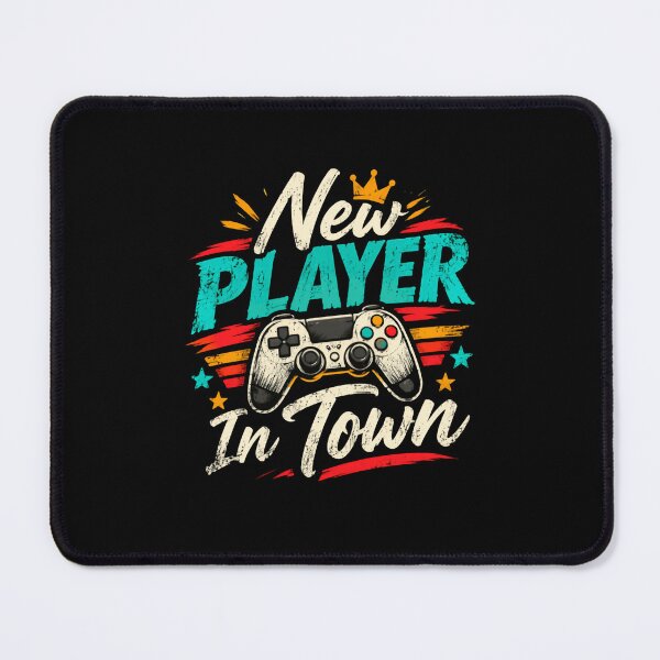 Item preview, New Player In Town Gaming Enthusiast Gamer Video Game Player designed and sold by SkeletonsDanger.