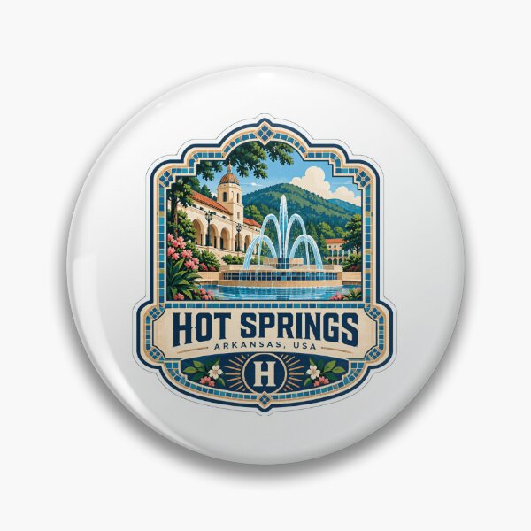 Item preview, Hot Springs Arkansas, USA Travel Souvenir Vacation designed and sold by JasonStars123.