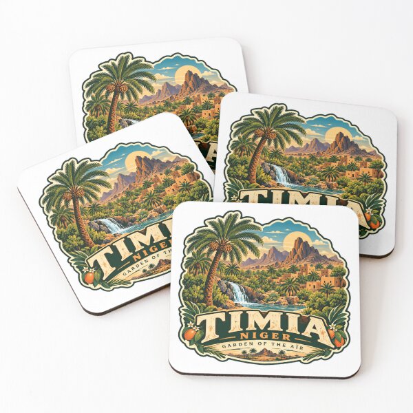 Item preview, Timia Niger Garden Of The Aïr African Travel Oasis Heritage designed and sold by JonesFlora2025.