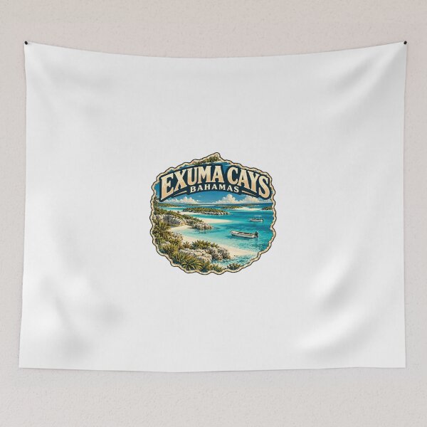 Item preview, Exuma Cays Bahamas Tropical Island Vacation Travel designed and sold by Simsimah26Parks.